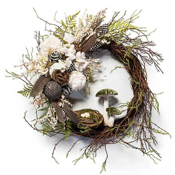 MACKENZIE-CHILDS YULETIDE MANOR クリスマスリース MacKenzie-Childs Holiday Sweets Illuminated Wreath | Horchow